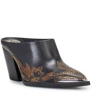 Vince Camuto greta mules Anthropologie nib 12 m
